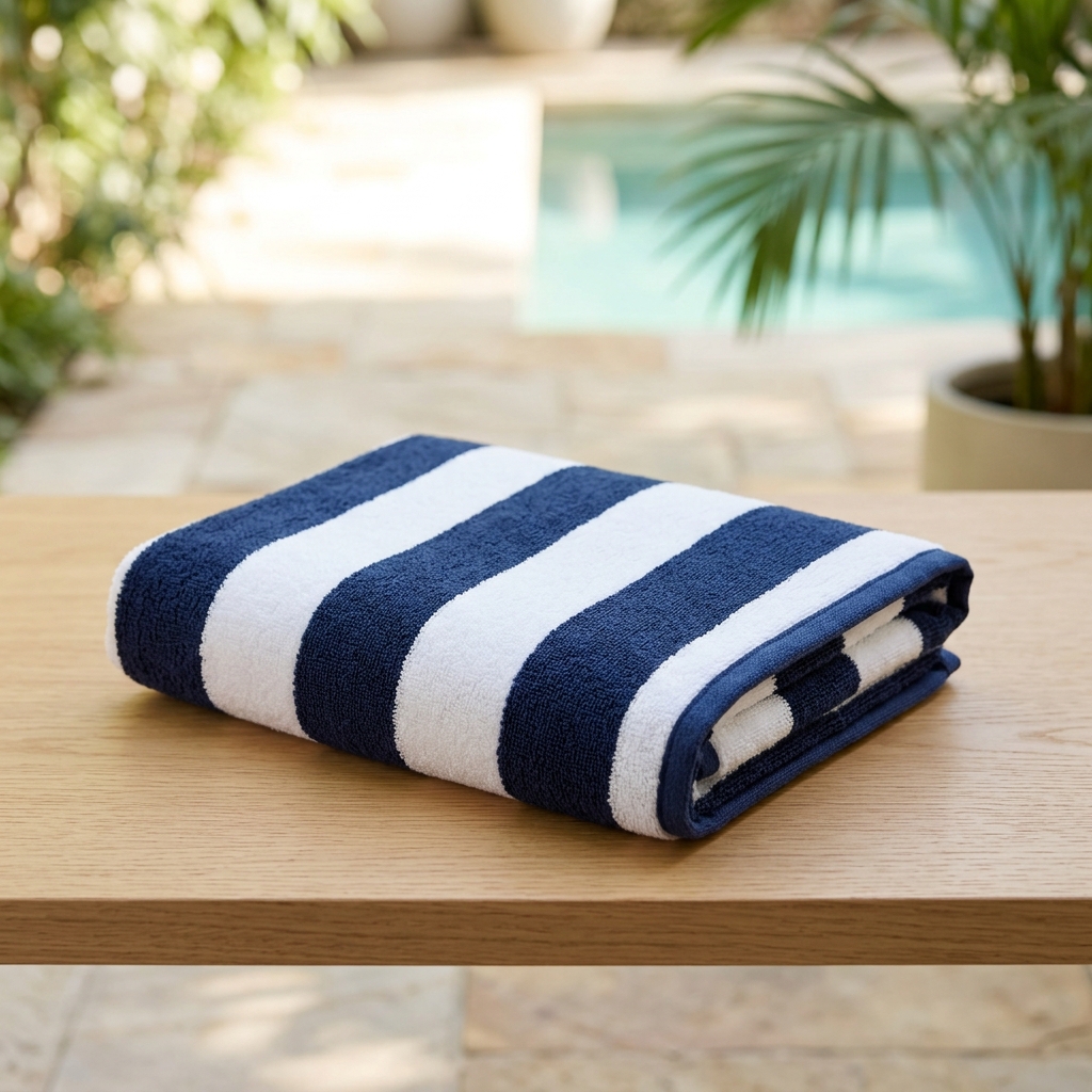 Large Fade-resistant Pool Towels Bulk